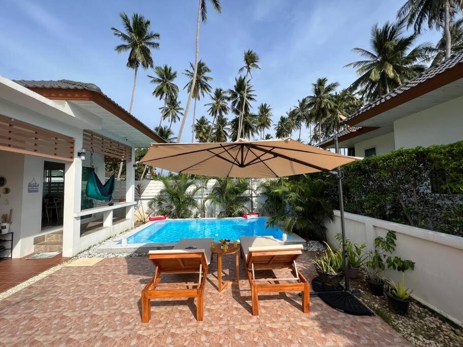 Holiday House Near Lamai With Swimming Pool. 2 Bedrooms Amphoe Koksamui Extérieur photo