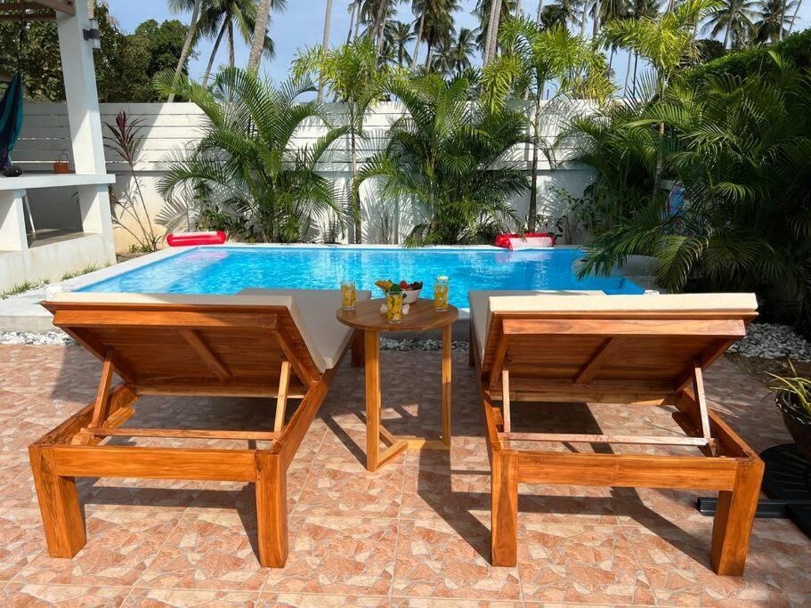 Holiday House Near Lamai With Swimming Pool. 2 Bedrooms Amphoe Koksamui Extérieur photo