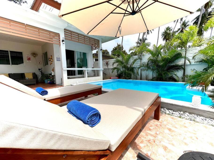 Holiday House Near Lamai With Swimming Pool. 2 Bedrooms Amphoe Koksamui Extérieur photo